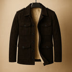 Giovanni Sueded Sherpa Field Jacket