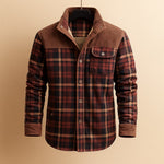 Matteo Lined Cotton Flannel Shirt