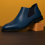 Riccardo Woven Leather Slip-On Shoe