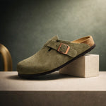 Bruno Cushioned Buckle Clog