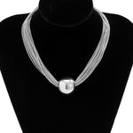 Original Stylish Statement Geometric Necklace