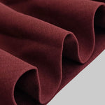A-Line High Waisted Buttoned Pockets Solid Color Split-Joint Stand Collar Midi Dresses