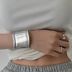 Irregularity Geometric Solid Color Bracelet Accessories
