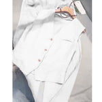 Women's Cotton And Linen Casual Vest and Pants Set
