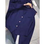 Women's Cotton And Linen Casual Vest and Pants Set