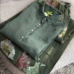 Women's Cotton and Linen Casual Shirt