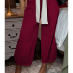 Women's Cotton And Linen Casual Pants