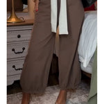 Women's Cotton And Linen Casual Pants