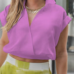 Women's Sleeveless Cotton and Linen Top