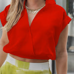 Women's Sleeveless Cotton and Linen Top