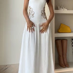 Chicest Mystique Print Swing Maxi Cami Dress