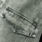 Men's Distressed Denim Jacket