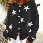 Women's Star Sweater Cardigan