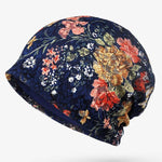 Lace-paneled Floral All seasons Hood