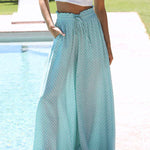 women's casual wide leg loose fashion trousers