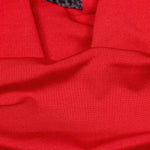 A-Line Elasticated Waist Backless Pleated Solid Color Split-Joint Deep V-Neck Mini Dresses
