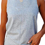 Margovil Crewneck Sleeveless Cozy Top