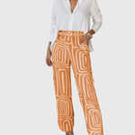Emilia™ | Chic Pants Set with Complimentary Blouse & Belt