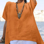 Solid color A-Line Top