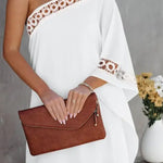 Contrast Lace One Shoulder Casual Dress