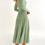 Irregular Ladies Solid Color Wool Knit Skirt Knitted Skirt