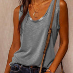 Margovil Summer Splice Sleeveless Top