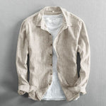 Sergio Linen Striped Shirt