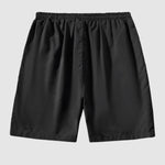 Men's Brushed Corduroy Button-Up Shirt Casual Shorts Set
