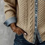 Juliane | Patchwork Denim Shirt