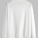 Men's Poker A Print Casual Round Neck Sweatshirt
