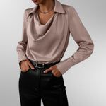 Jesica | Chic Satin Blouse