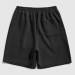 Geometric Jacquard  Drawstring  Shorts