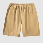 Men's solid color casual versatile quick-drying shorts