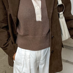 Nubuck Vintage Lapel Loose Suede Jacket