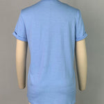 Short Sleeves Solid Color Round-Neck T-Shirts Tops