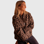 Elodie | Chic Leopard Print Jacket