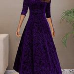 Yadira | Luxurious Velvet Elegance Gown