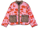 Reversible Midnight Havana Quilted Jacket