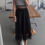 Midi Rock Fifth Avenue Lace Skirt