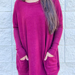 BOYFRIEND POCKET SWEATER