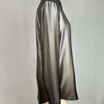Long Sleeves Buttoned Gradient Lapel Blouses&Shirts Tops