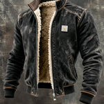 Oliwier | Structured Suede Jacket
