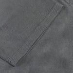 Men's Casual Ribbed Cotton Blend V-neck Slim Fit Short-sleeved T-shirt