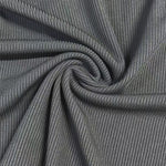 Men's Casual Ribbed Cotton Blend V-neck Slim Fit Short-sleeved T-shirt