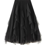 Original Stylish 7 Colors Falbala Gauze Skirt