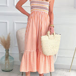 Halva Striped Honeycomb Dress