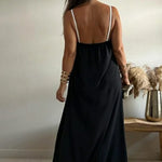 black and white pair of sundresses