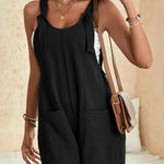 Casual fashion suspenders jumpsuit