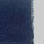 High Waisted Wide Leg Contrast Color Fringed Split-Joint Jean Pants Bottoms