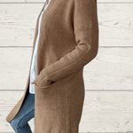 Long Horizontal Knit Tank Top